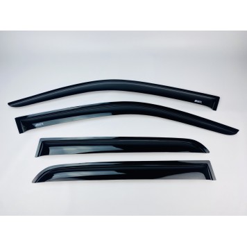 Дефлектори вікон Mercedes ML-class W-163 1997-2005 накладні (DEFL) Q2-2